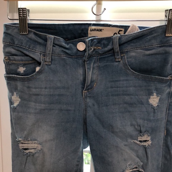 Ripped stretchy high waisted Skinny jeans - Picture 2 of 3